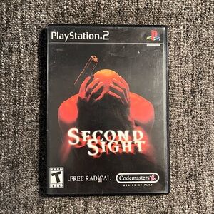 Second Sight Sony‎ Playstation 2 PS2 Game